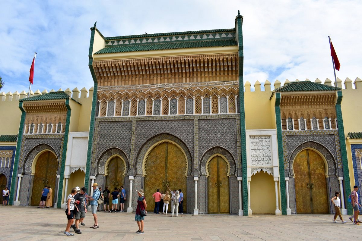 The Golden Gates of The Royal Palace