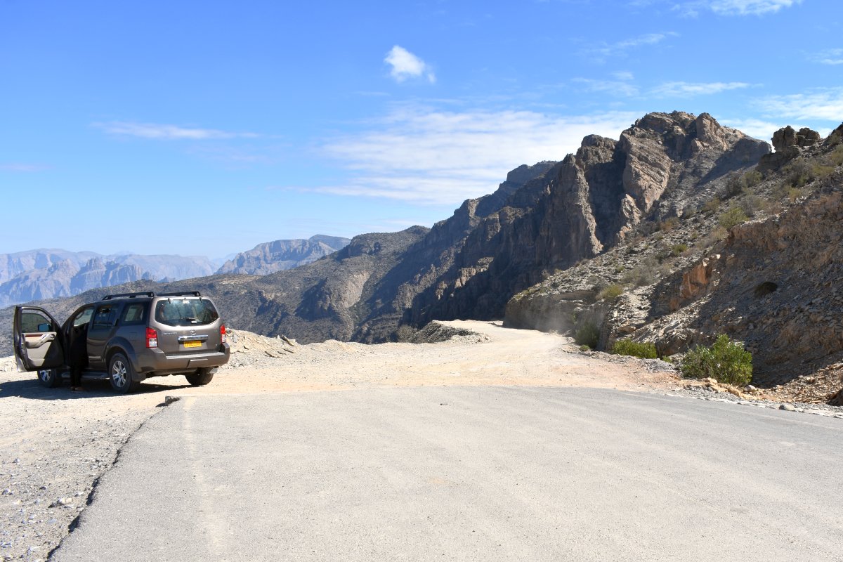 End of the road to Snake Gorge