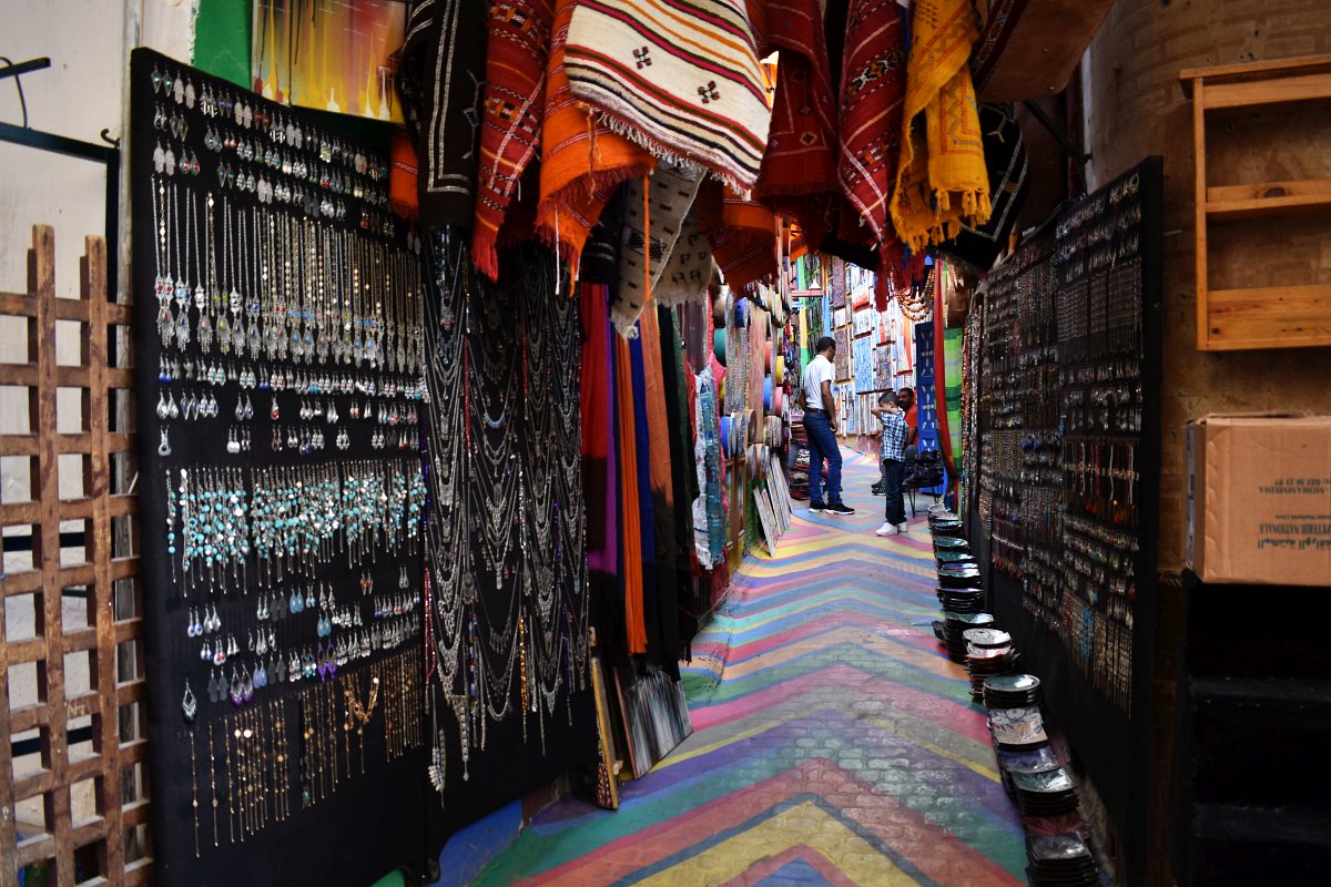 small alley in fes