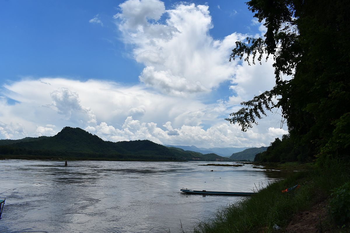 along the Mekong