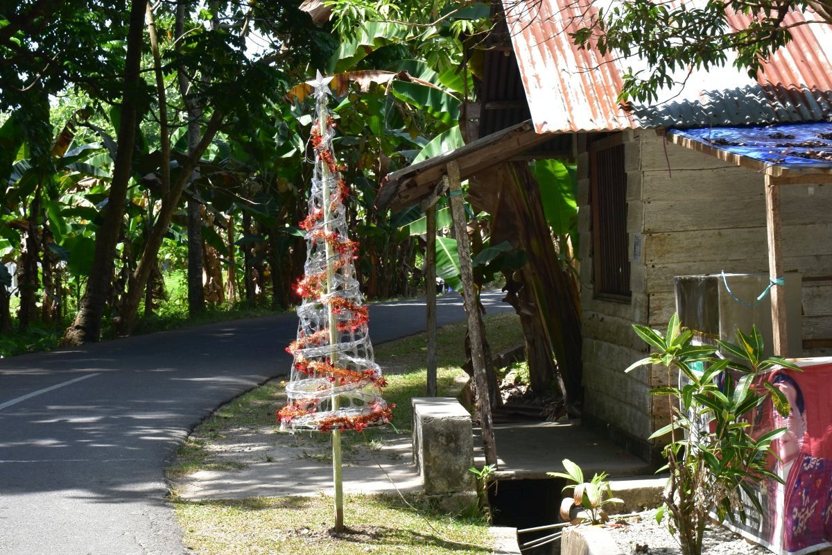 Indonesian Christmas tree