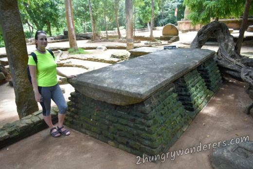 Huge stone altar