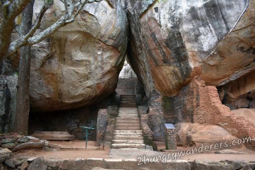 Sigiriya boulder gardens