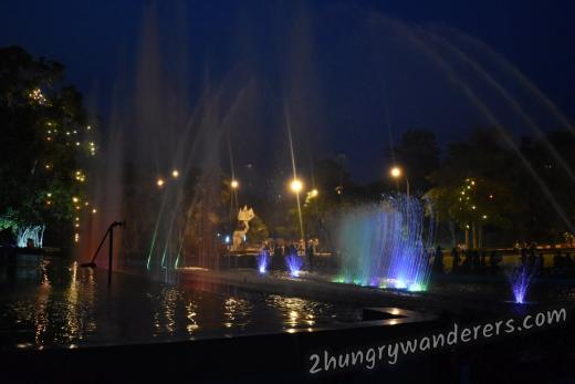 Naypyidaw water fountain garden